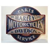 Harley Davidson metal sign- 16in x 15in