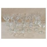Various Sizes Of Stemware From Wine, Bourbon To