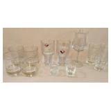 Two Guinness Beer Glasses, A Crown Royal Shooter