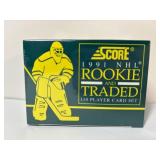 Score 1991 NHL Rookie and Traded 110 Player Card