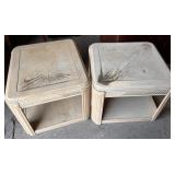 End tables- need tlc - 21in x 24in x 19in