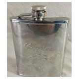 Stainless Steel Canadian Club Flask