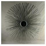 Vintage Style Metal Sunburst/Starburst Wall Art Wi