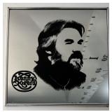 Kenny Rogers mirrored art - 12in