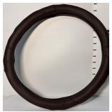 NEW Leather steering wheel cover 15in
