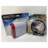 NIB Mighty Mite Battery Pencil Sharpener and more