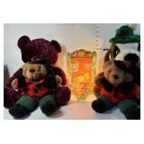 Teddy Bear Lot, including 11in wall light,