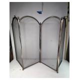4 Panel Fireplace Spark Guard Grate