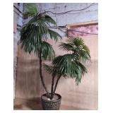 Large 4ft Fortune Fan Palm Tree Artificial Plant