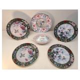 Collectible Hummingbird Plates and Hand Painted