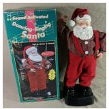 Vintage Dancing & Singing Santa (Untested)