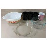 Kitchen Lot Includes Pyrex Baking Dishes With