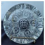Heavy 5" Lead Crystal Ash Tray