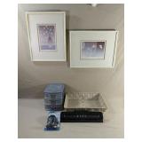Office Lot Includes Small Three Drawer Organizer,