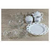 Kitchen Lot Includes Carina Tea Set  ( Teapot,
