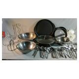 Kitchen Lot Includes A Banana Swing, Pizza Pan,