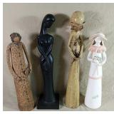 Four Ladies Statues Check Pictures For