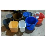Garbage Cans, Mop Buckets And More