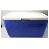 Blue and White Coleman Cooler in Great Condition