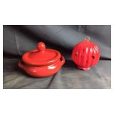 Hand-Blown Glass 'Pumpkin' & Made in Italy