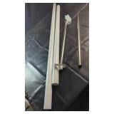 PVC Pipes with Curtain Rod HardwareIncludes two