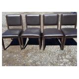 Set of 4 Upholstered Dining Chairs ï¿½