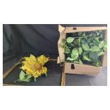 Box of Artificial Vines with Decorative Frame &