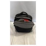 Car emergency kit in zippered carry bag including