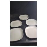 Moxies White Serving Dishes ï¿½ Set of 8Set of 8