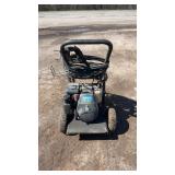 Gas-powered pressure washer with Honda 5.0