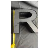 Large Illuminated Letter Sign  with internal LED
