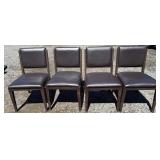 Set of 4 Upholstered Dining Chairs ï¿½ Commercial