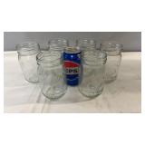 Set of six Titoï¿½s Handmade Vodka mason jar style
