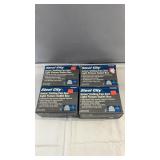 Lot of four Steel City Union ceiling fan and