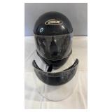 CKX full-face motorcycle helmet in black with