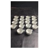 White Espresso CupsSet of white espresso cups