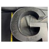 X Large Illuminated Letter Sign  with internal