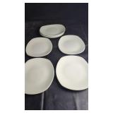 Moxies White Serving Plates ï¿½ Set of 8Set of 8