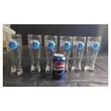 Set of 6 Nine Locks Brewing Co. Beer GlassesSet