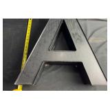 X Large Illuminated Letter Sign  with internal