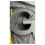 Large Illuminated Letter Sign  with internal LED