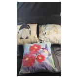 Decorative Throw Pillow Set ï¿½ 3 DesignsIncludes