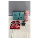 Mixed household and tech items including TP-Link