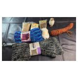 Yarn and Crafting SuppliesSelection of yarn and