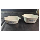 Pair of Corning Ware Baking Dishes Matching pair