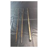 Wooden Fishing RodWooden fishing rod with cork