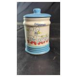 Vintage Drippings Crock with LidCeramic