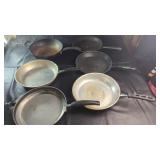 Frying Pans and SkilletsSelection of frying