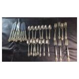 Oneida Bellevue Silverplate Flatware30-piece