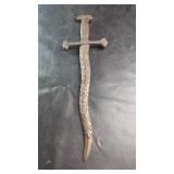Ornate Cast Iron Decorative DaggerDecorative